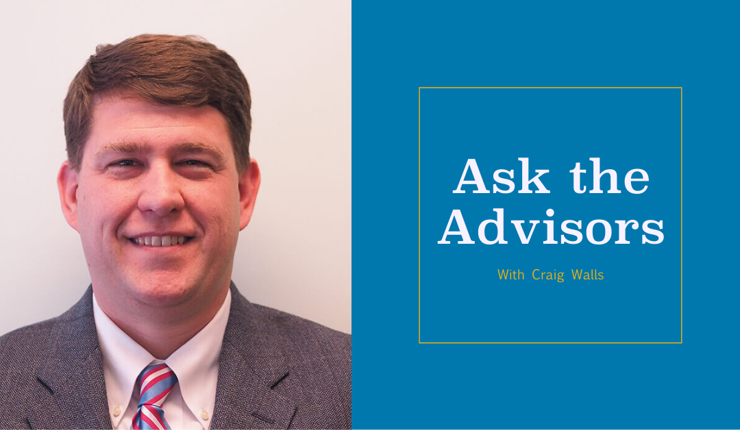 Ask the Advisors Craig Walls